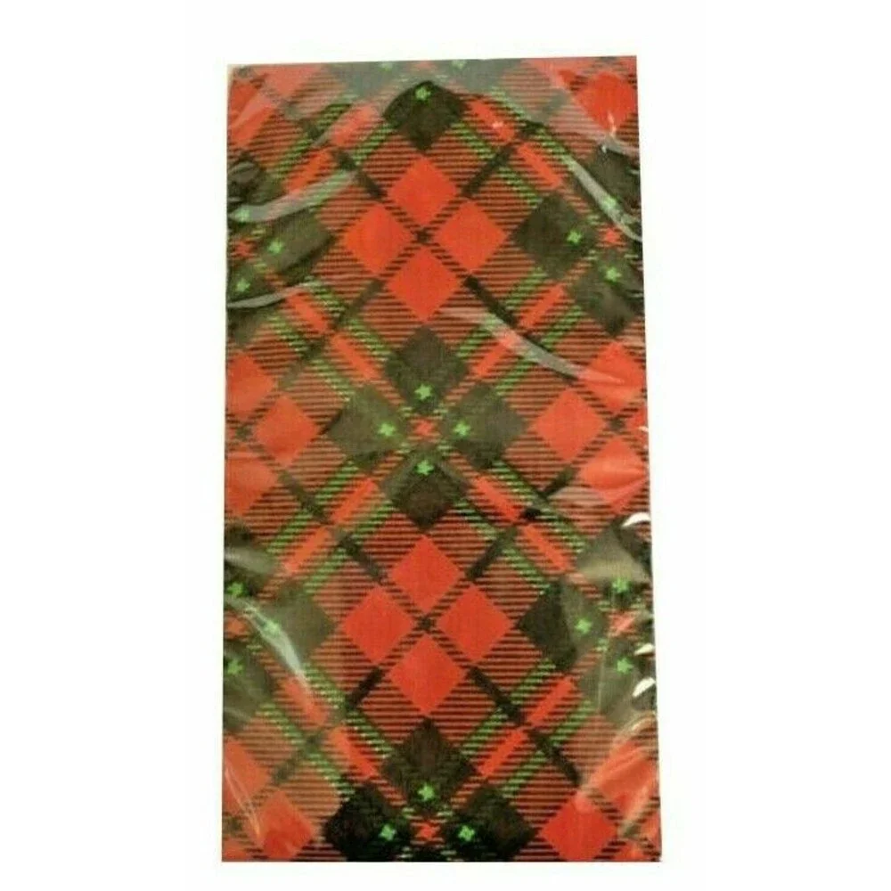 Christmas Tartan Plaid Napkins Party Paper Towels Buffet Guest 2 Pack 20 Each